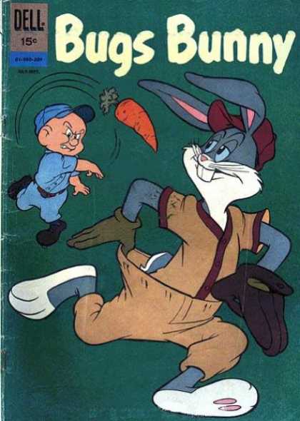 Bugs Bunny 85 - Carrot - Baseball - Glove - Elmer Fudd - Cap