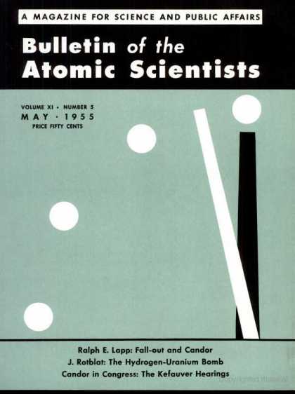 Bulletin of the Atomic Scientists - May 1955