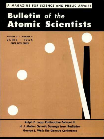 Bulletin of the Atomic Scientists - June 1955