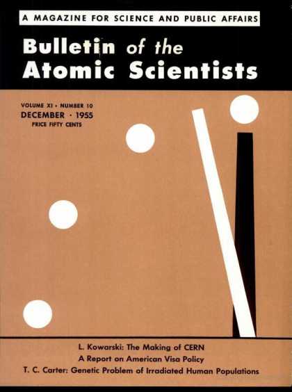 Bulletin of the Atomic Scientists - December 1955