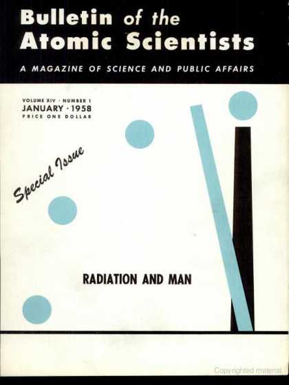 Bulletin of the Atomic Scientists - January 1958