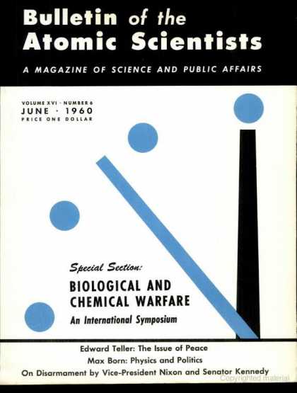 Bulletin of the Atomic Scientists - June 1960