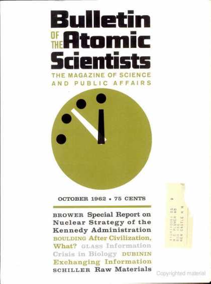 Bulletin of the Atomic Scientists - October 1962