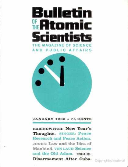 Bulletin of the Atomic Scientists - January 1963