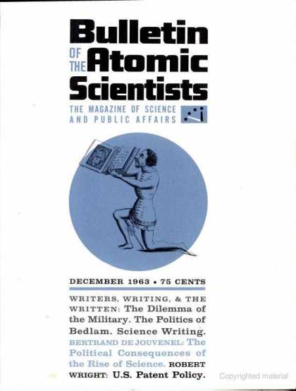 Bulletin of the Atomic Scientists - December 1963