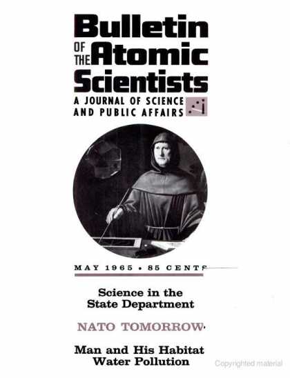 Bulletin of the Atomic Scientists - May 1965