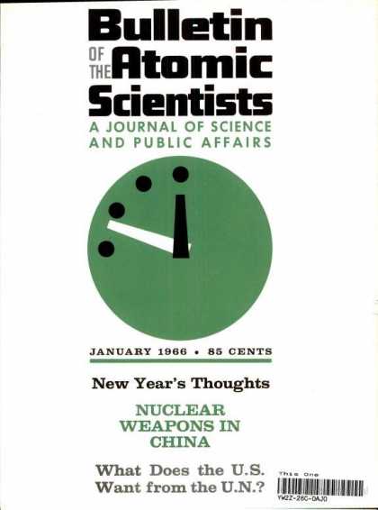 Bulletin of the Atomic Scientists - January 1966