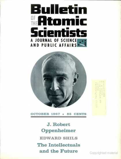 Bulletin of the Atomic Scientists - October 1967