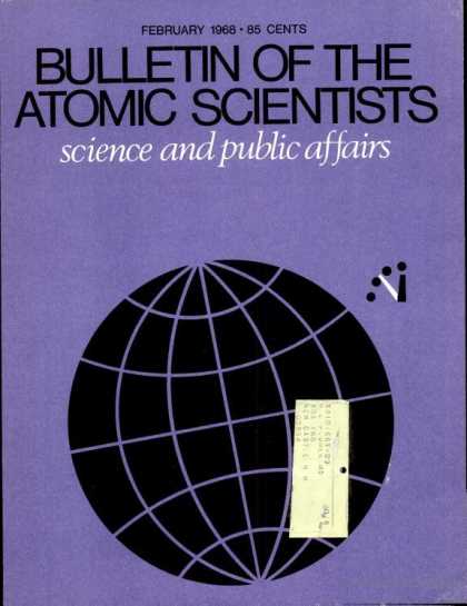 Bulletin of the Atomic Scientists - February 1968
