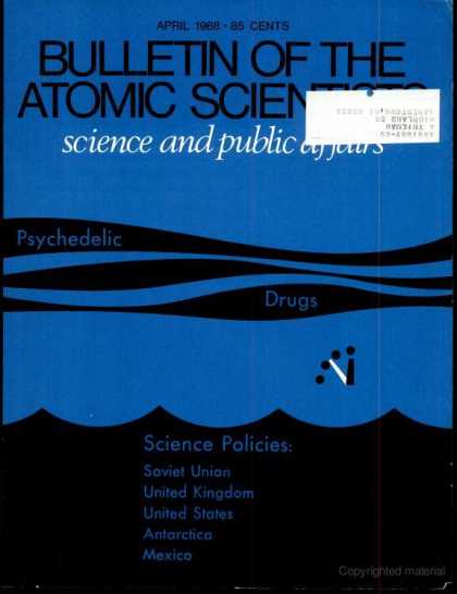 Bulletin of the Atomic Scientists - April 1968