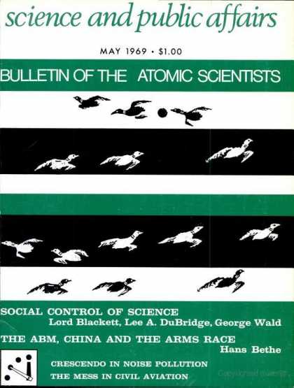 Bulletin of the Atomic Scientists - May 1969