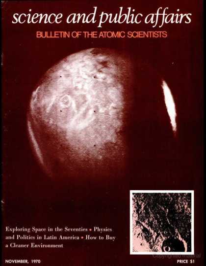 Bulletin of the Atomic Scientists - November 1970