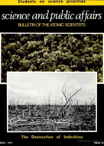 Bulletin of the Atomic Scientists - May 1971