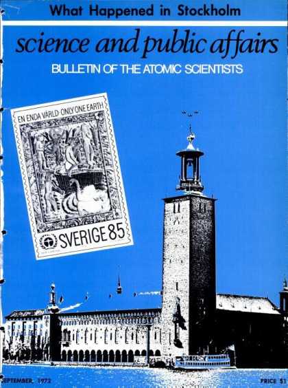 Bulletin of the Atomic Scientists - September 1972