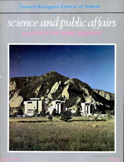 Bulletin of the Atomic Scientists - March 1973