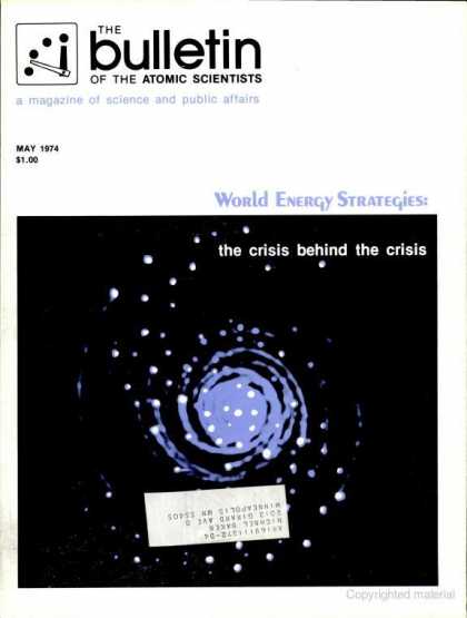 Bulletin of the Atomic Scientists - May 1974