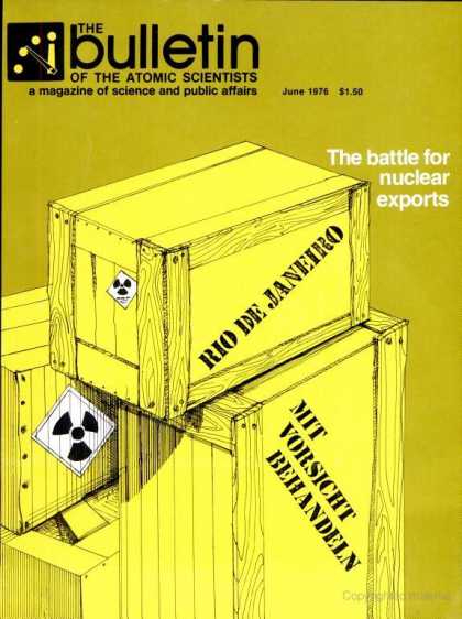 Bulletin of the Atomic Scientists - June 1976
