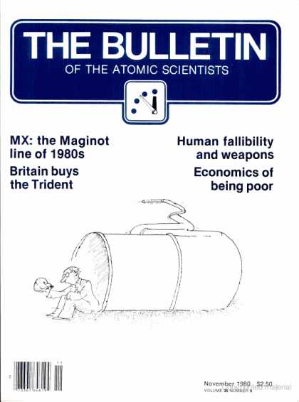 Bulletin of the Atomic Scientists - November 1980
