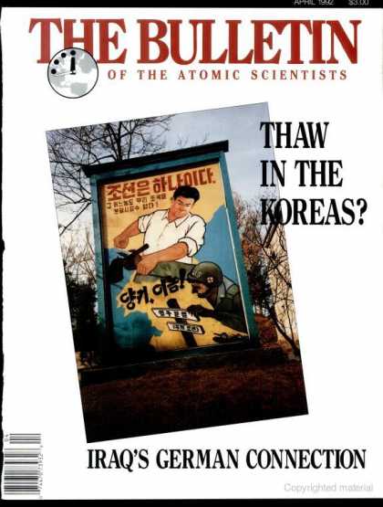 Bulletin of the Atomic Scientists - April 1992