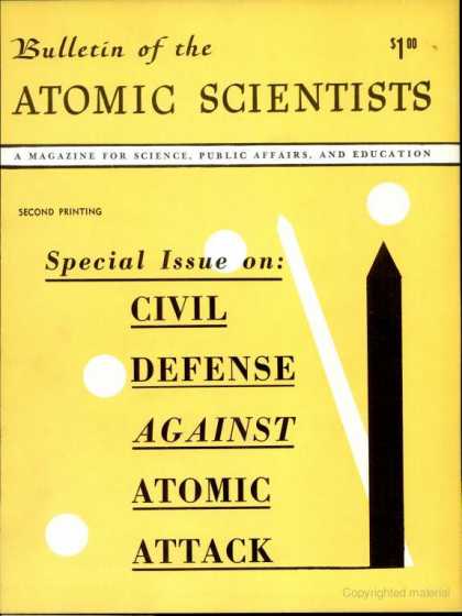 Bulletin of the Atomic Scientists - August 1950