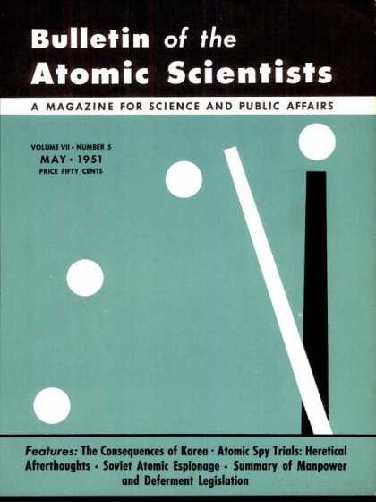 Bulletin of the Atomic Scientists - May 1951