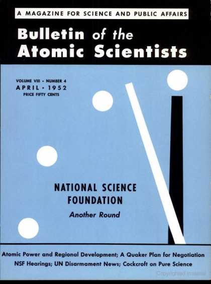 Bulletin of the Atomic Scientists - April 1952