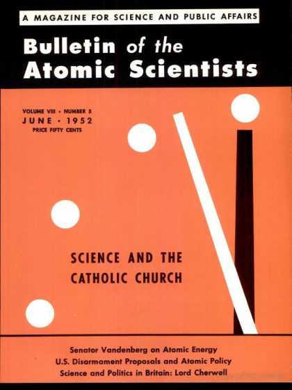 Bulletin of the Atomic Scientists - June 1952