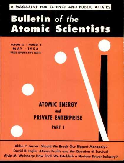 Bulletin of the Atomic Scientists - May 1953