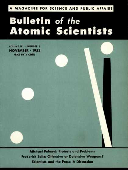 Bulletin of the Atomic Scientists - November 1953
