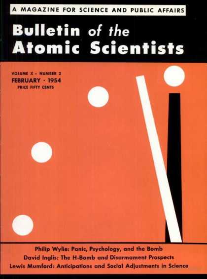 Bulletin of the Atomic Scientists - February 1954