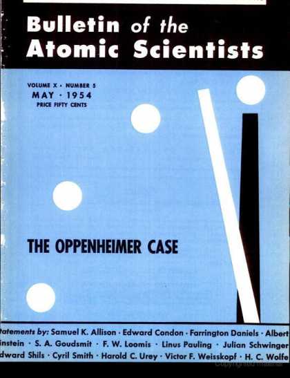 Bulletin of the Atomic Scientists - May 1954