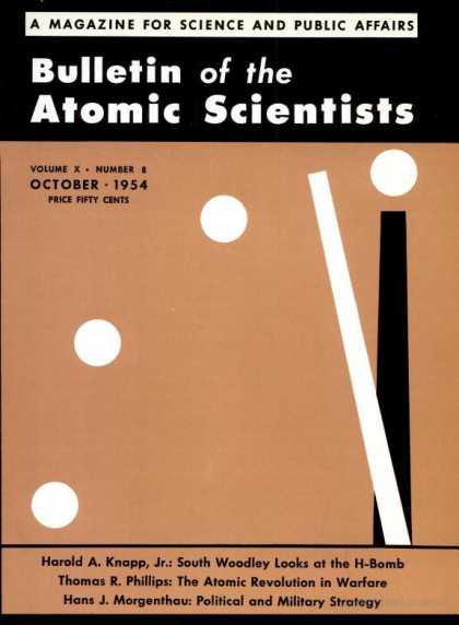 Bulletin of the Atomic Scientists - October 1954