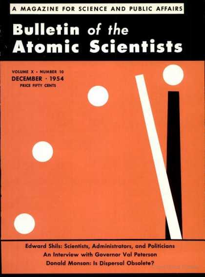 Bulletin of the Atomic Scientists - December 1954