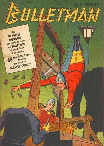 Yellow - Guillotine - Blade - Crash - Green Bulletman 4 - Yellow - Guillotine - Blade - Crash - Green