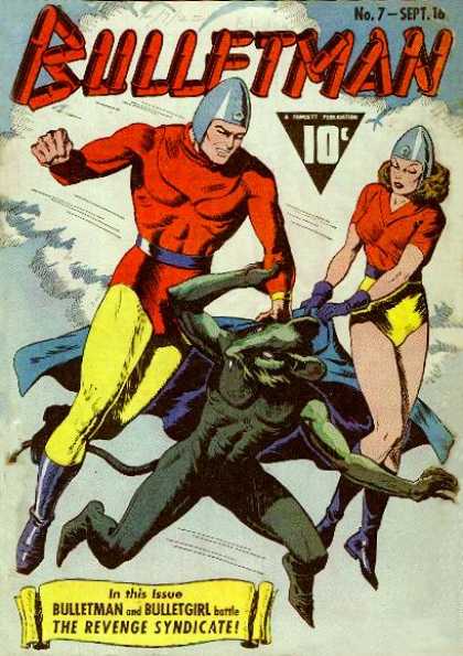 Bulletgirl - The Revenge Syndiacte - Mouse - Cape - Cloud Bulletman 7 - Bulletgirl - The Revenge Syndiacte - Mouse - Cape - Cloud