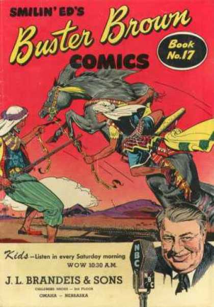 Buster Brown Comics 17 - Smilin Eds - Buster Brown - Book - No 17 - J L Brandeis U0026 Sons