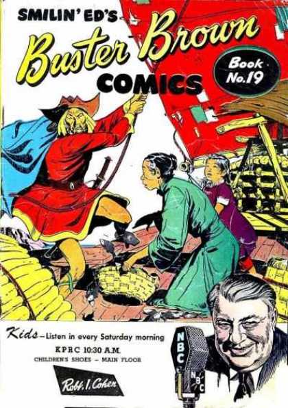 Buster Brown Comics 19 - Buster Brown - 19 - Smilin Eds - Pirate - Oriental