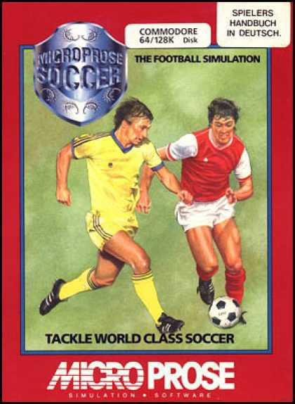 C64 Games - Microprose Soccer