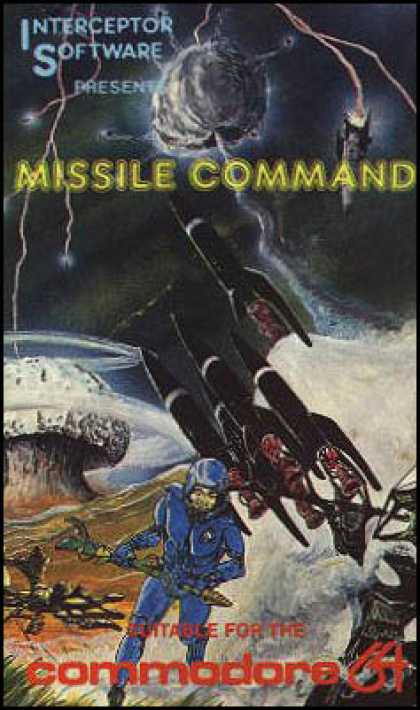 C64 Games - Missile Command