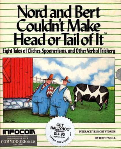 C64 Games - Nord and Bert couldn't make Head or Tail of It