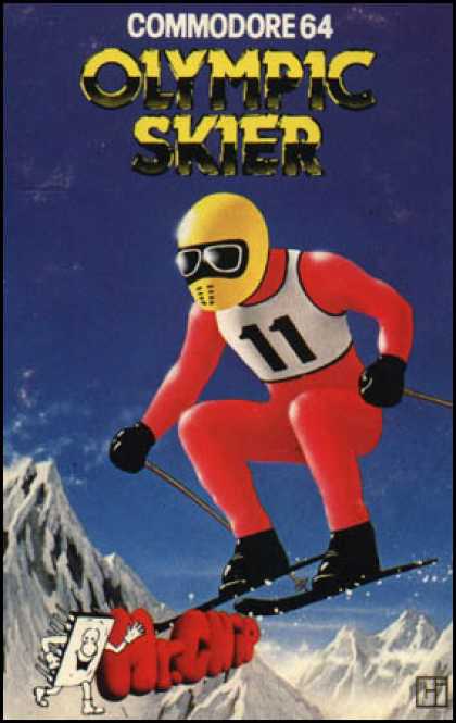 C64 Games - Olympic Skier
