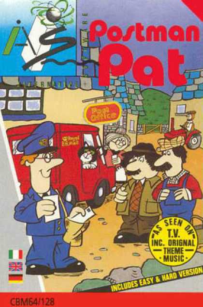 C64 Games - Postman Pat