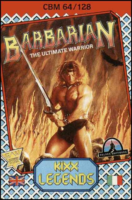C64 Games - Barbarian: The Ultimate Warrior