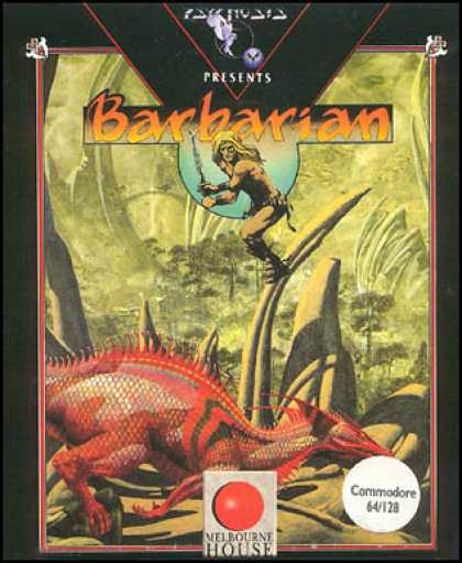 C64 Games - Barbarian