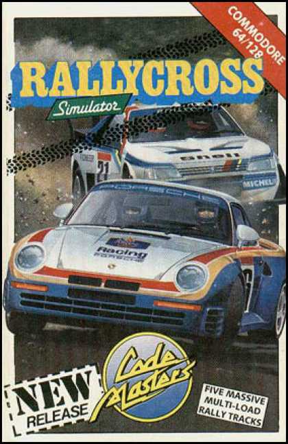 C64 Games - Rallycross Simulator