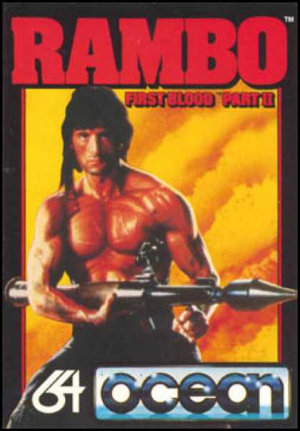 C64 Games - Rambo: First Blood Part II