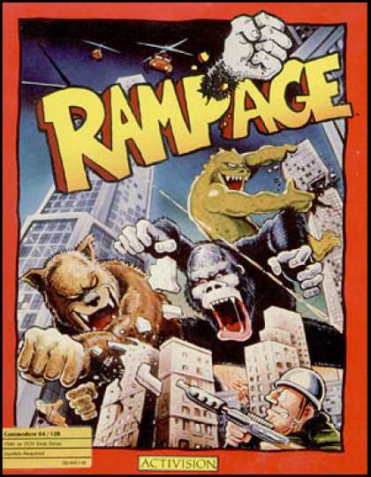 C64 Games - Rampage
