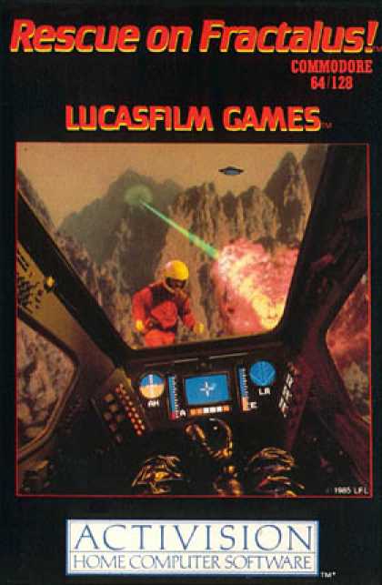 C64 Games - Rescue on Fractalus