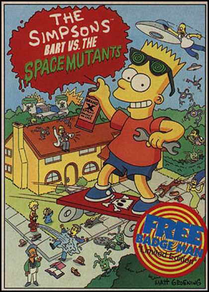 C64 Games - Bart vs. the Space Mutants