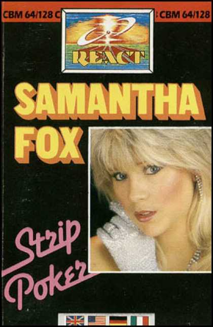 C64 Games - Samantha Fox Strip Poker